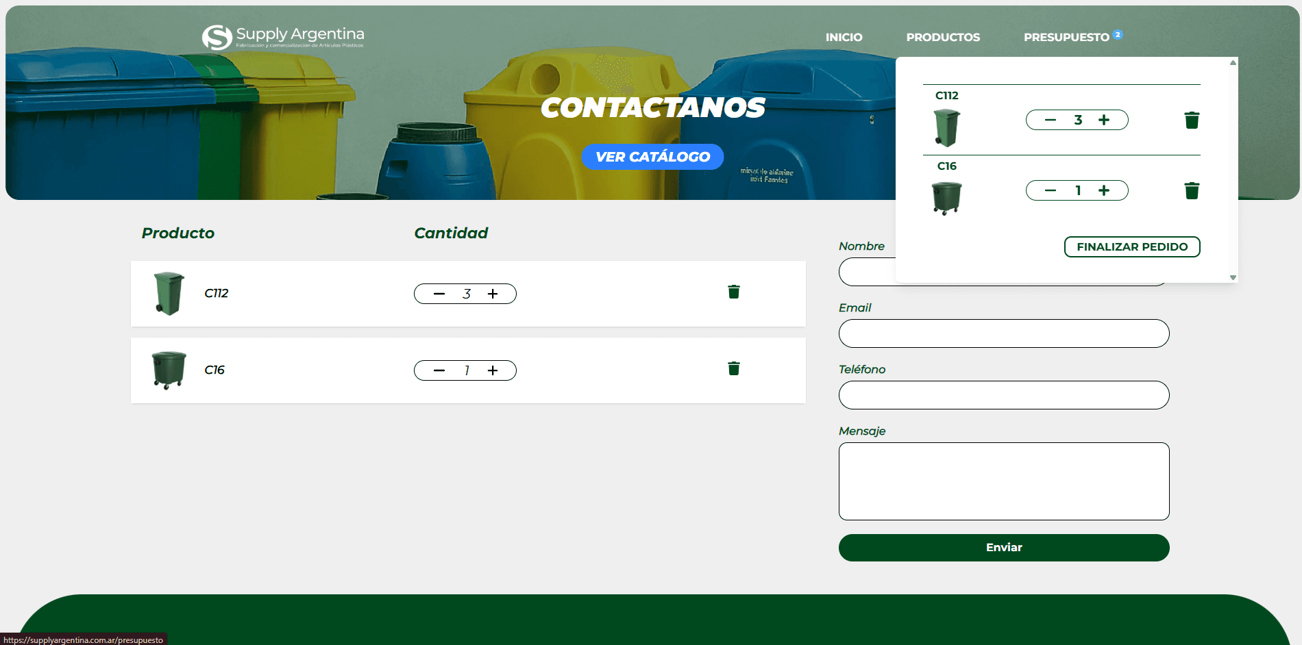 Supply Argentina — 4