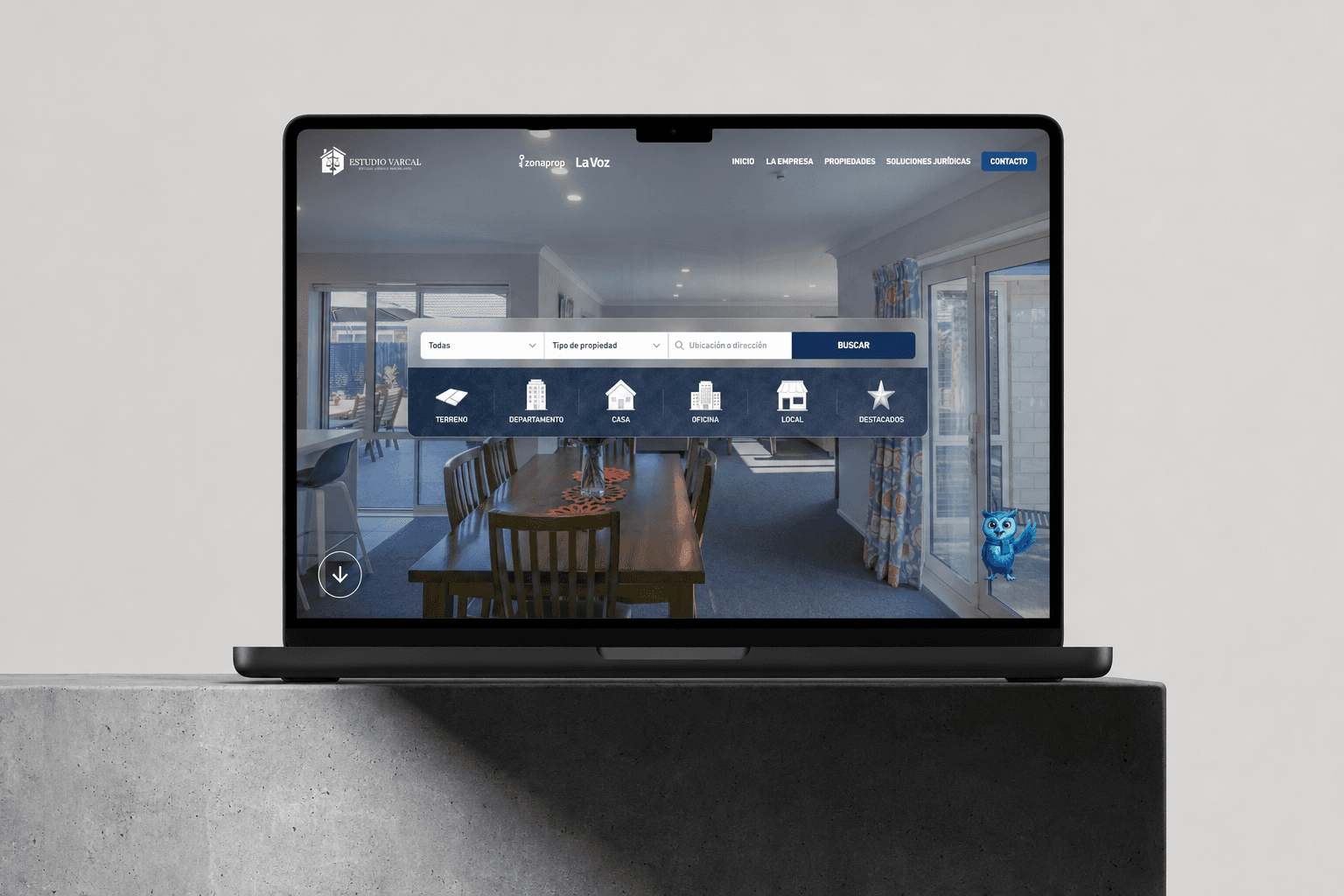 Estudio Varcal — Web inmobiliaria